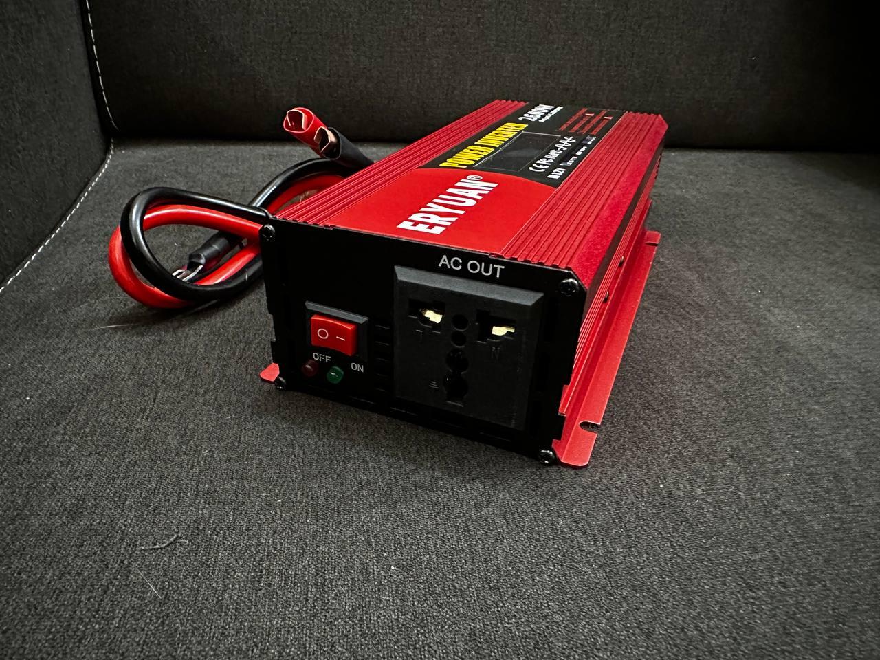 Инвертор напряжения с чистым синусом 12-220 В 2600 W (2321766662) - фото 4 Инвертор напряжения с чистым синусом 12-220 В 2600 W (2321766662) - фото 4