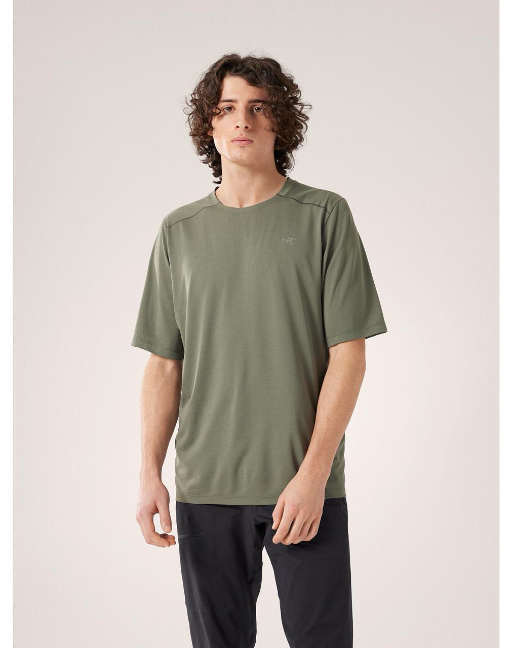 Футболка Arcteryx Cormac Crew Neck Shirt Ss Men's Forage Heather II M (Х000007664-FH-M) - фото 2