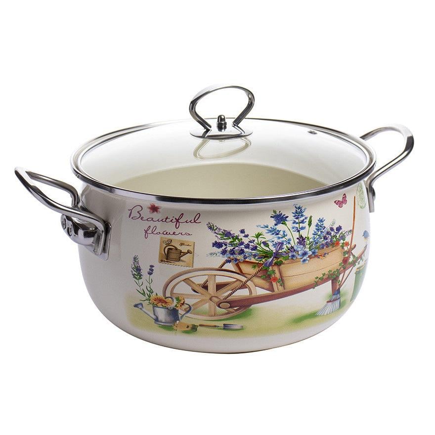Каструля емальована 24 см A-Plus 0973 (DR001225)