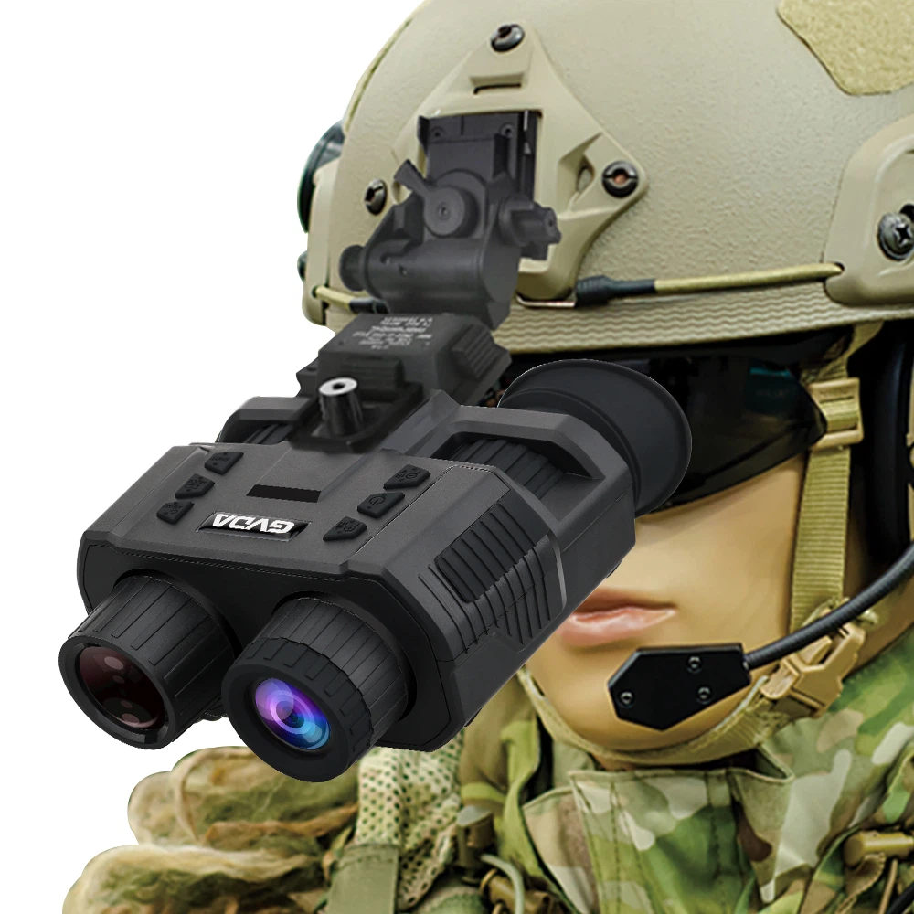 Прилад нічного бачення Night Vision GVDA918 з кріпленням на голову та шолом FMA L4G24 і картою пам'яті 64 Гб до 400 м - фото 7