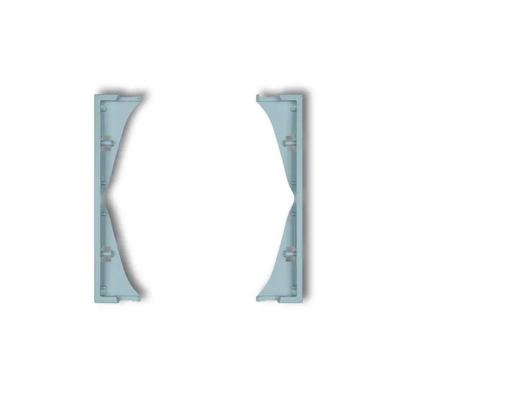 Рамка промежуточная Karlik Mini для розетки выключателя Голубой (48MRP-2)