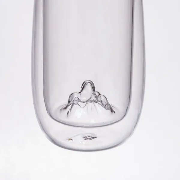 Склянка для напоїв Холодна гора з товстого скла 280 мл Прозорий (64486-27) - фото 2