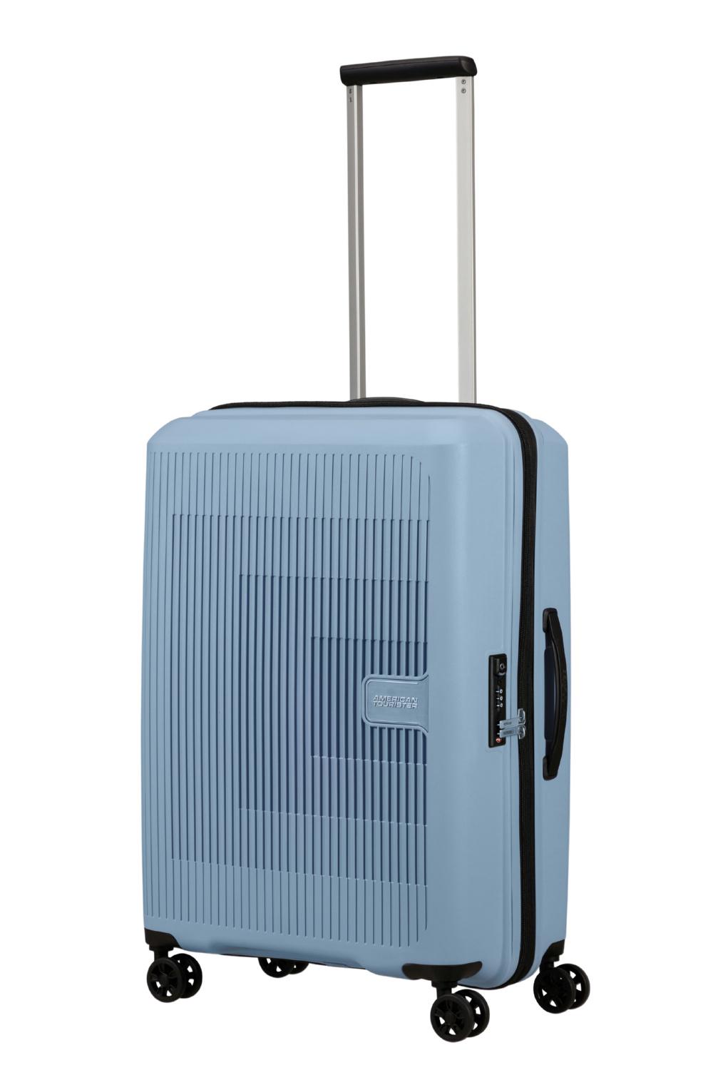 Чемодан American Tourister AEROSTEP 67x46x26/29 см Серый (MD8*08002) - фото 11