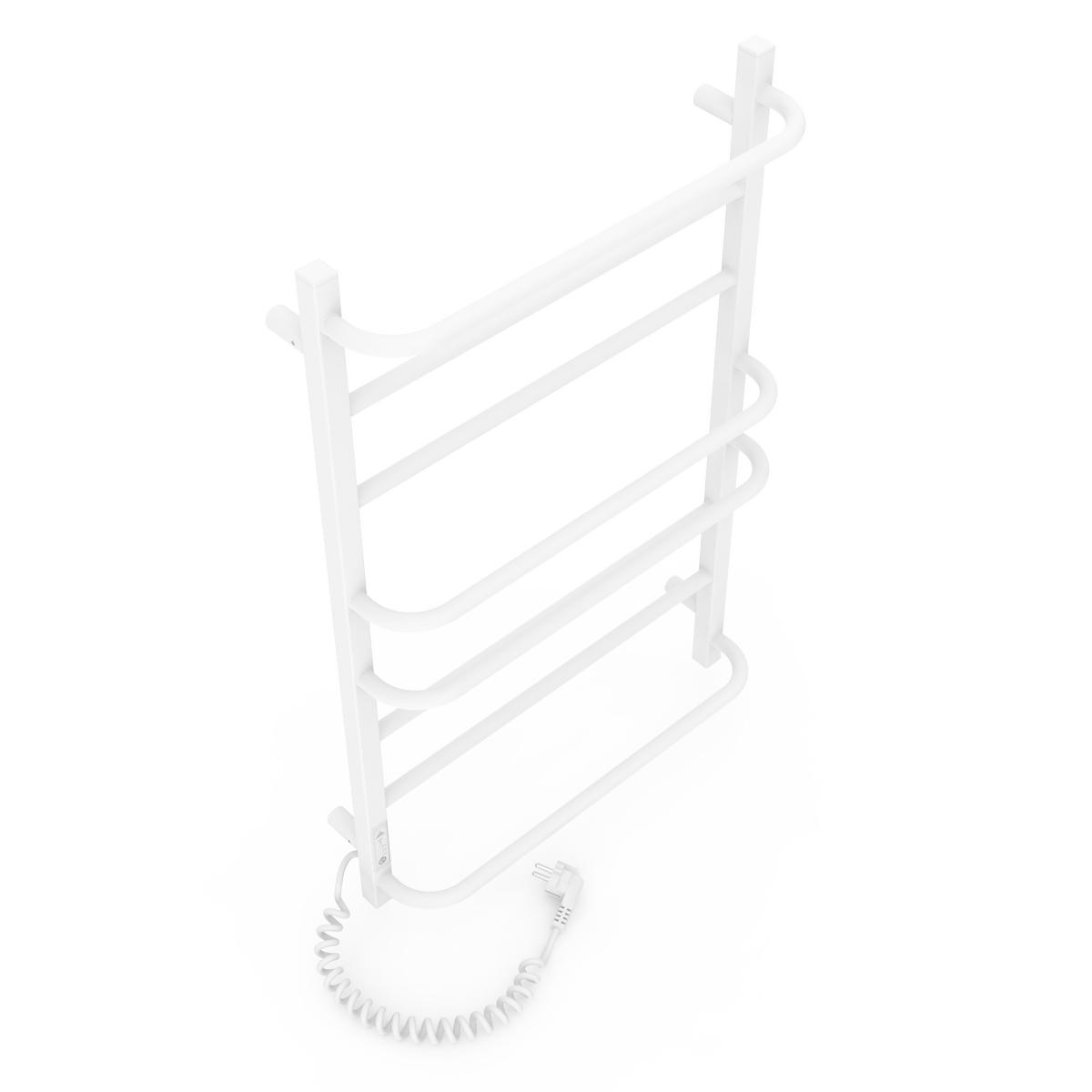 Полотенцесушитель электрический Laris Зебра Комфорт ЧФ8 стальная 500х800 мм с левым подключением Белый (132-127-77700094) - фото 3