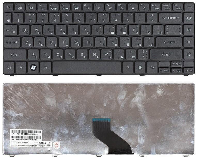 Клавиатура для ноутбука Packard Bell EasyNote NM85/NM87 Black