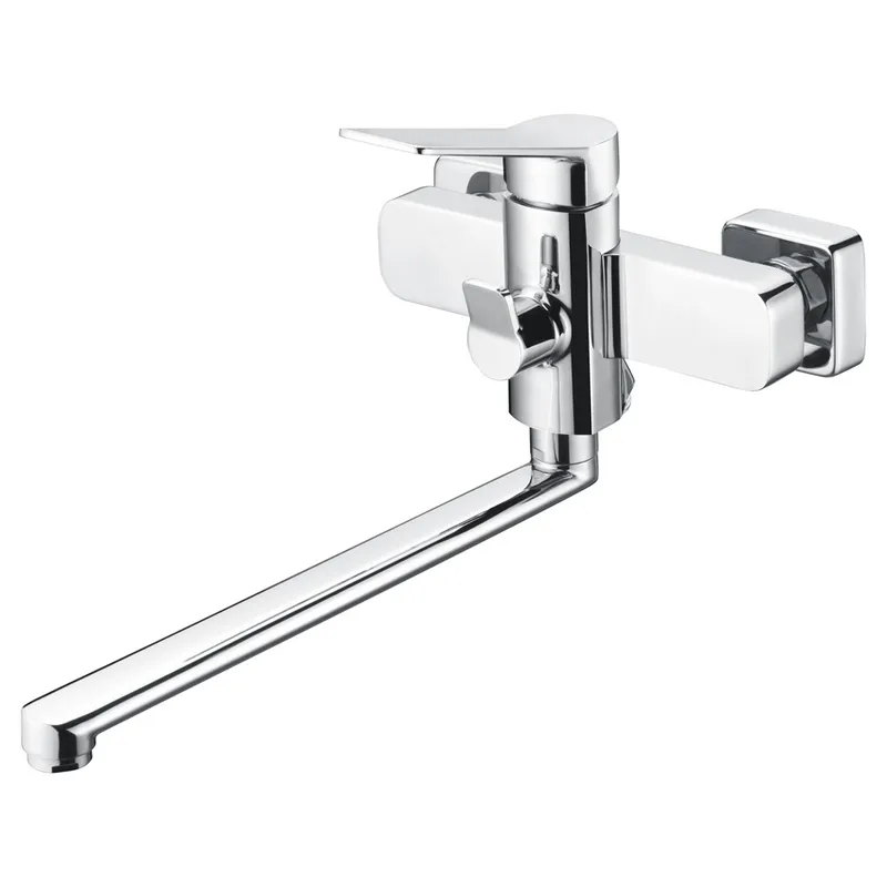 Змішувач для ванни Mixxus Wilson 006 Euro MI7131 цинковий сплав Хром (MI7131)