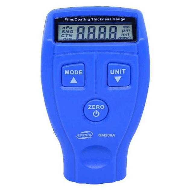 Товщиномір фарби цифровий GM200A 0-1800 мкм Fe Nfe Синій (НР051200) - фото 4 Товщиномір фарби цифровий GM200A 0-1800 мкм Fe Nfe Синій (НР051200) - фото 4