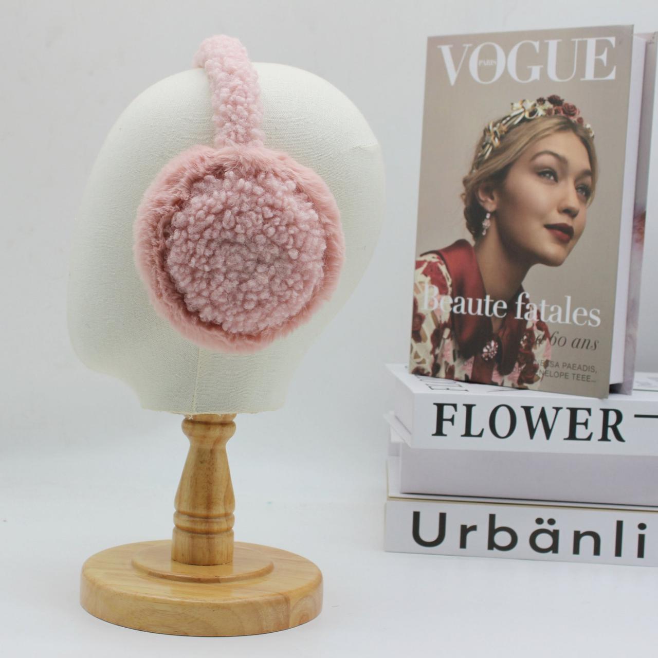 Навушники буклє баранчик One Size Коричневий (606) - фото 4 Навушники буклє баранчик One Size Коричневий (606) - фото 4