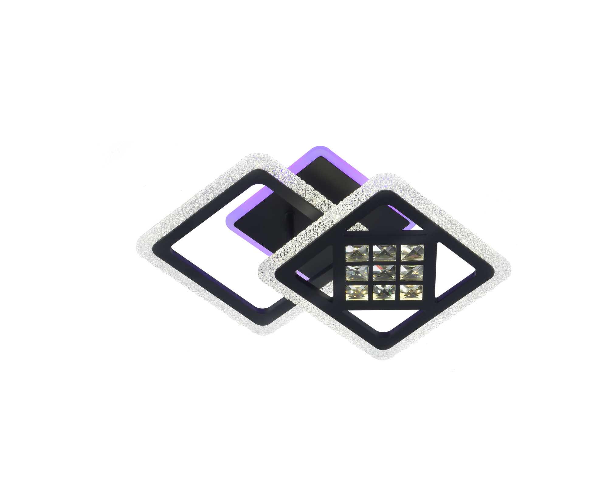 Люстра світлодіодна акрилова Valeso V 3206-1 1C BK без пульта