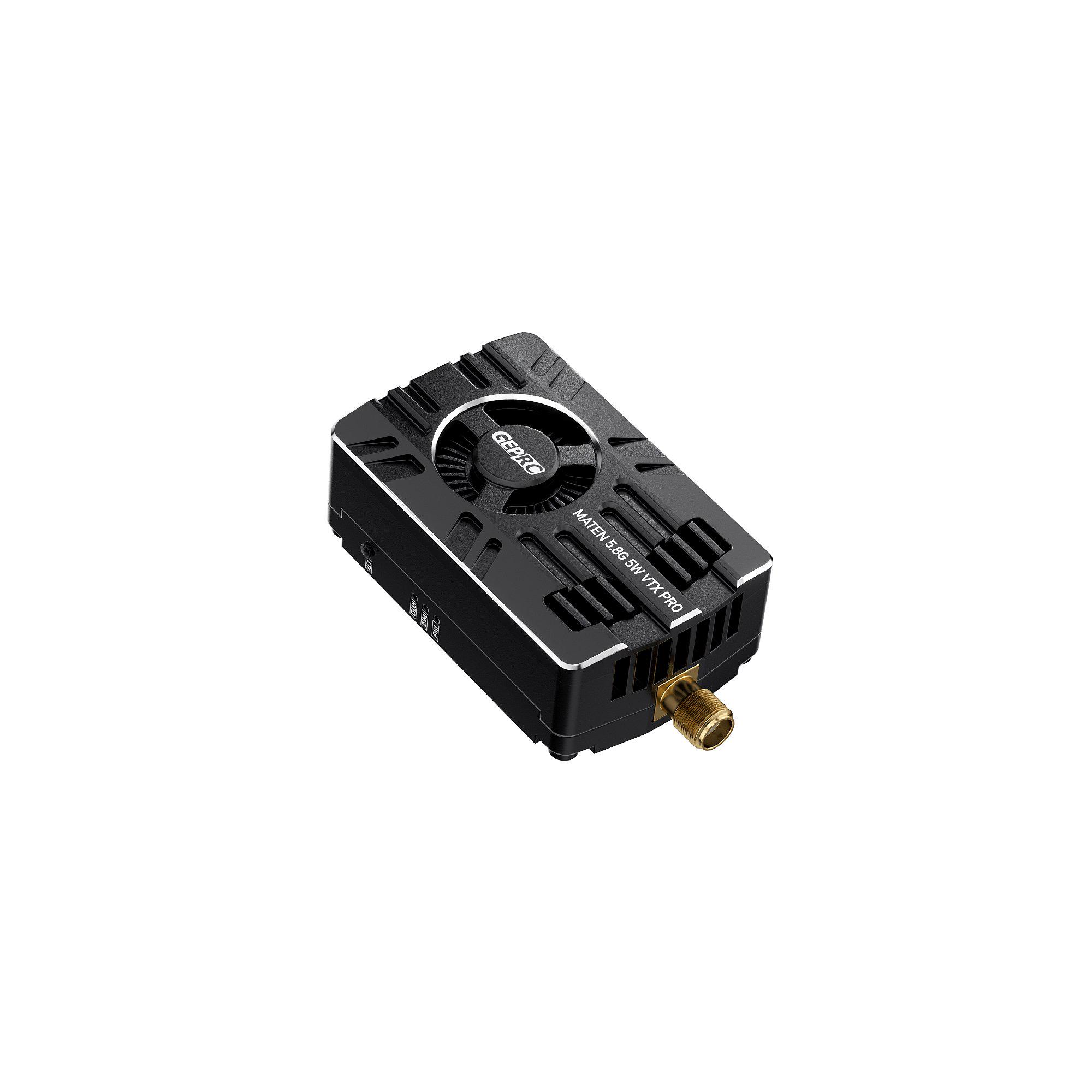 Видеопередатчик Geprc MATEN 5.8G 5W VTX PRO с 5 уровнями напряжения и 80 каналами (82558)