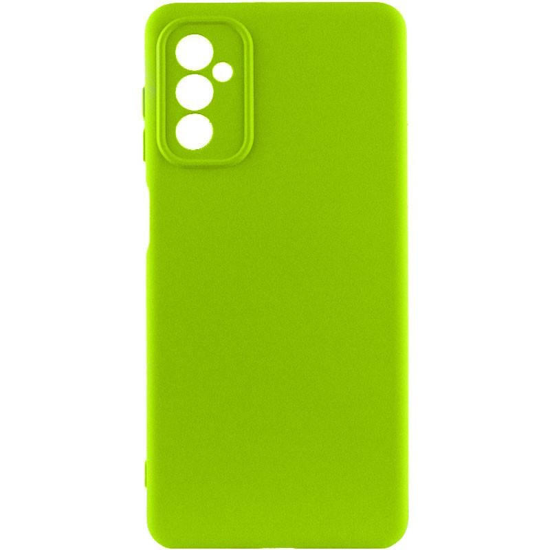Противоударный чехол Silicone Cover Lakshmi Full Camera (A) для Samsung Galaxy M34 5G Neon Green