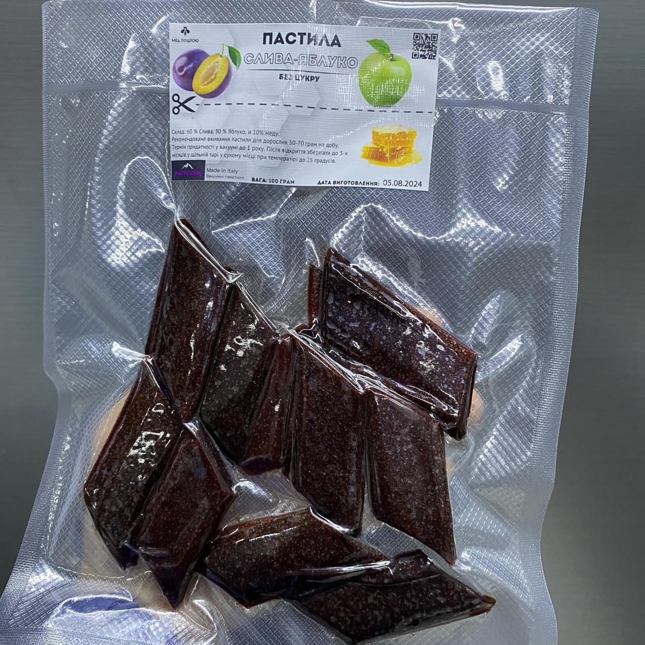 Пастила Слива-Яблоко без сахара 100 г (2015349568)