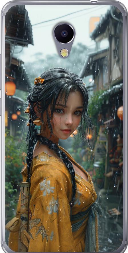 Чехол на Meizu M5 Note Anime-girl (6133u-447-42517)