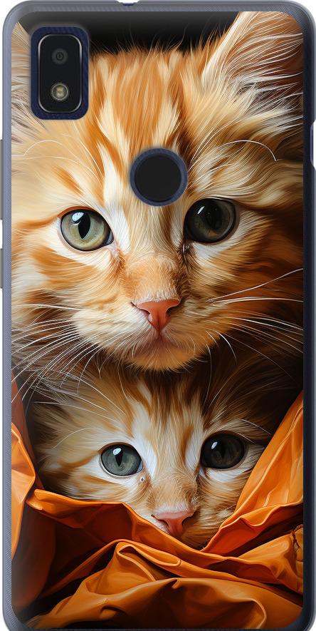 Чехол на ZTE Blade L210 Котики 2 (5664u-2453-42517)