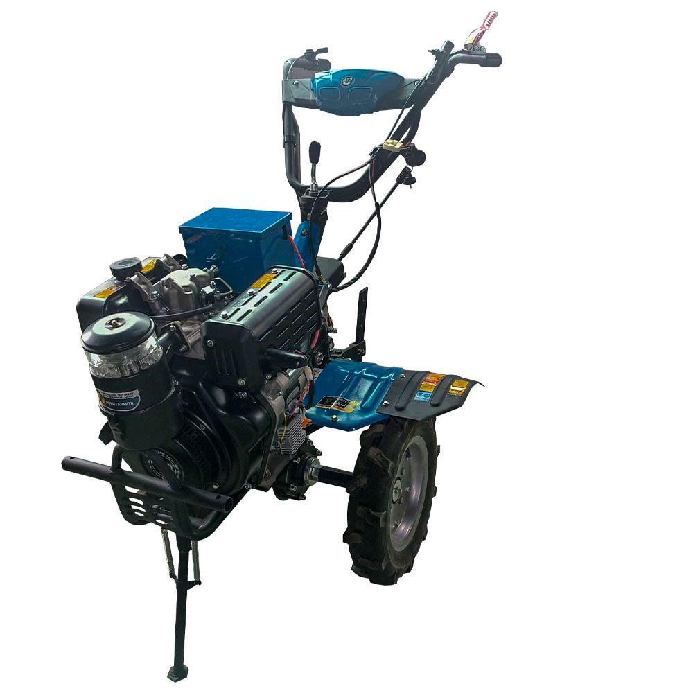 Мотоблок ДТП 510ДНЕ-К колеса 4.00-10 и фреза 10 л.с. (23347614) - фото 3