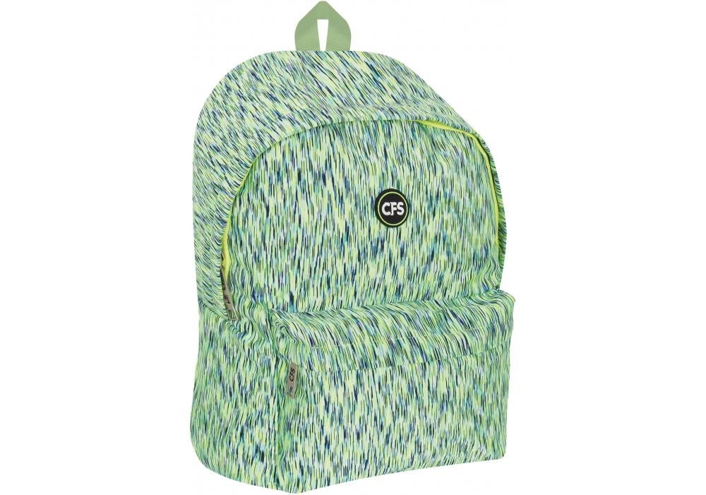 Рюкзак молодежный Cool For School 42x30x16 см 16-25 л Зеленый (CF86271)