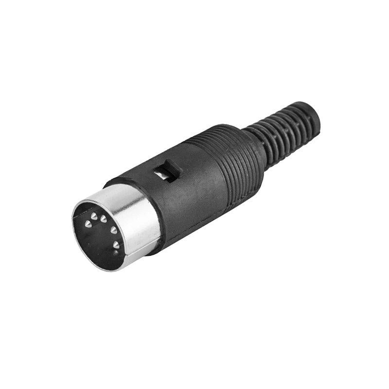 Штекер DIN 5pin Черный (A163002) Штекер DIN 5pin Черный (A163002)