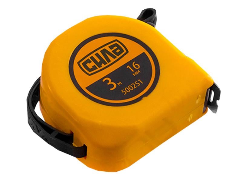 Рулетка с магнитом Сила 500251 Стандарт 3 м 16 мм (3380)
