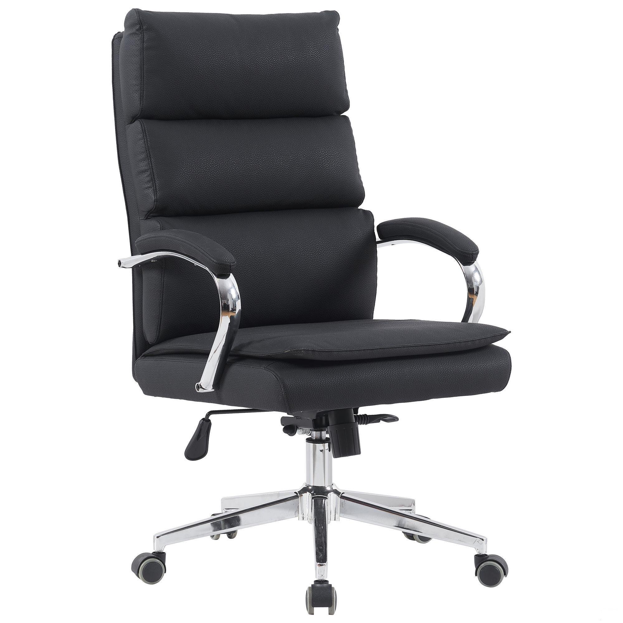 Офисное кресло руководителя AMF Faraon Anifix PU Хром/Черный (555335)