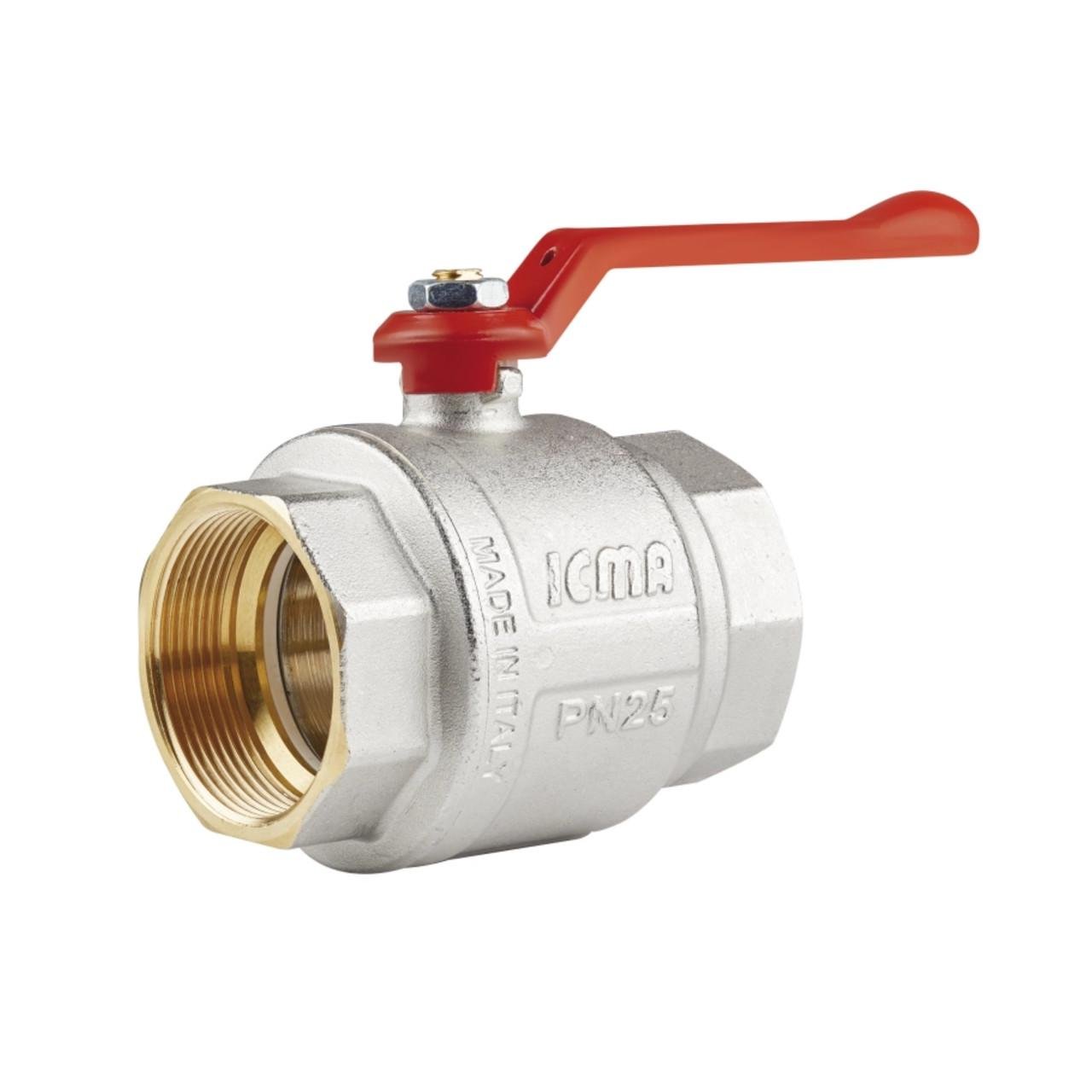 Кран шаровой ICMA 2 прямой (№350) Кран шаровой ICMA 2 прямой (№350)