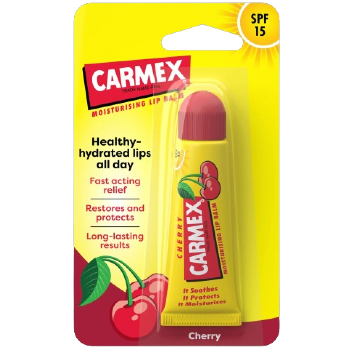 Бальзам для губ Carmex Cherry Вишня SPF 15 10 г (001445) - фото 1