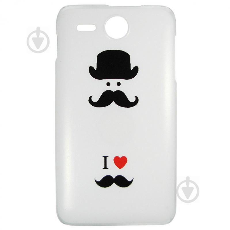 Чехол с рисунком Printed Plastic для Lenovo A529 Усы (hub_DHGd55629)
