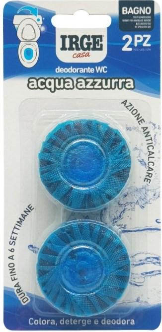 Таблетки в бачок Irge Blue water 50 г 2 шт. (17655)
