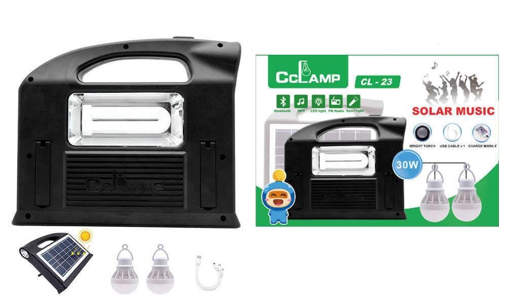 Фонарь Cclamp CL-23 2 лампочки/солнечная панель/повербанк (09070549) - фото 2 Фонарь Cclamp CL-23 2 лампочки/солнечная панель/повербанк (09070549) - фото 2