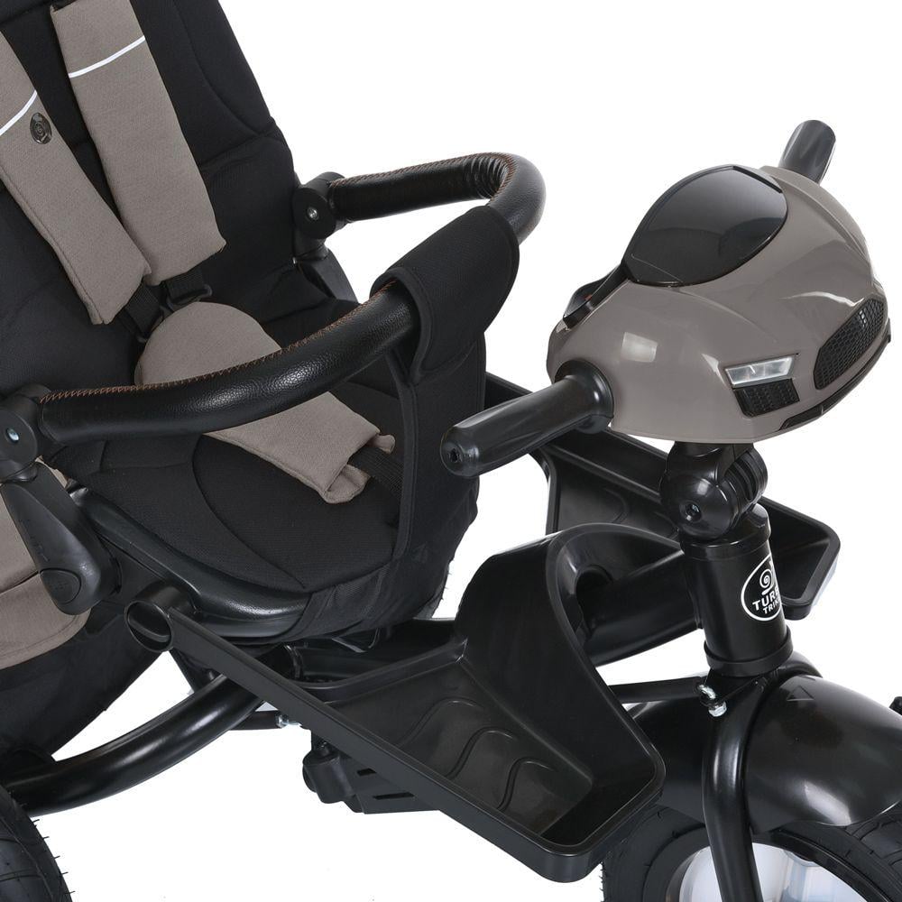 Дитячий велосипед триколісний Turbo Trike MT 1007 гумові колеса Темно-коричневий (776215610) - фото 5 Дитячий велосипед триколісний Turbo Trike MT 1007 гумові колеса Темно-коричневий (776215610) - фото 5