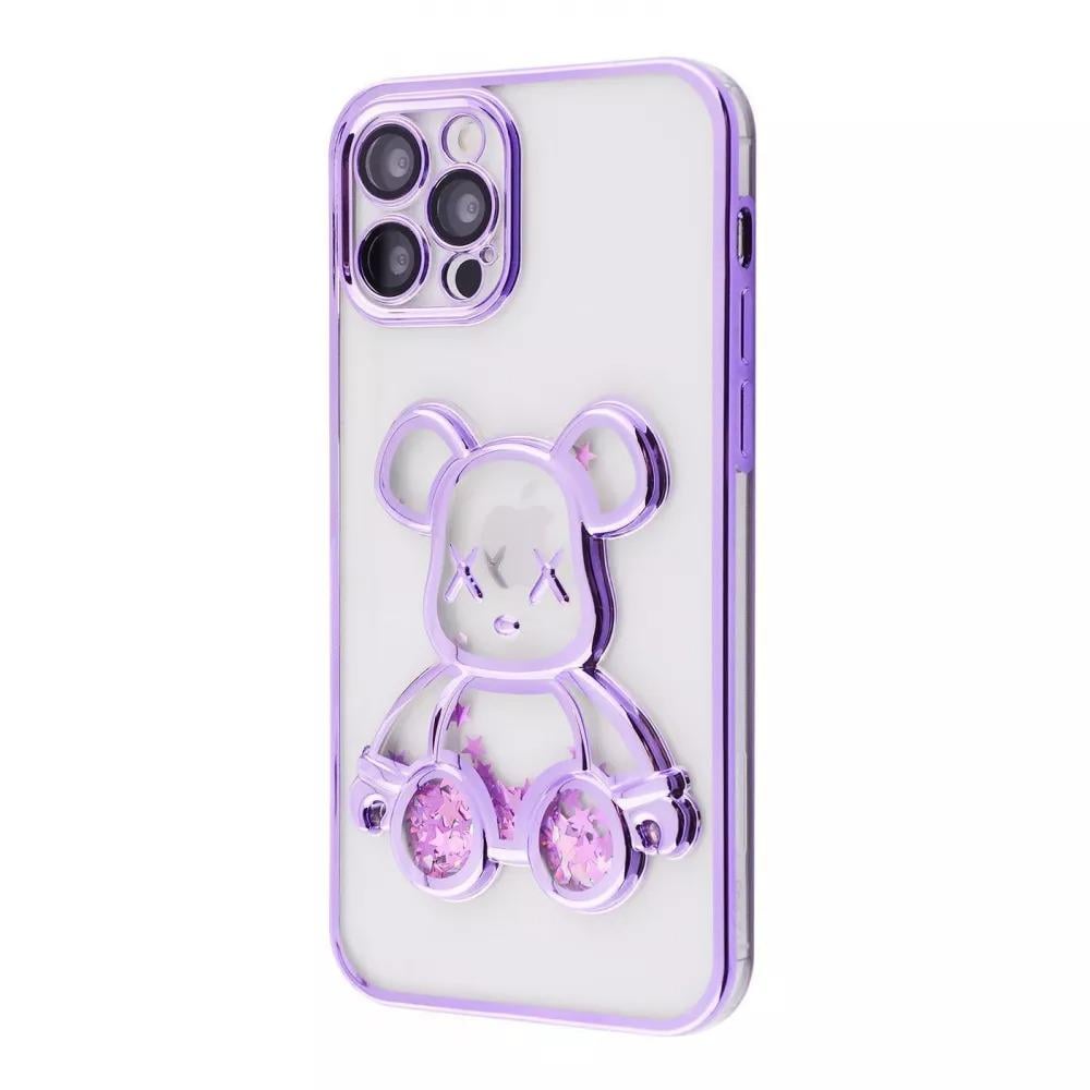 Чехол для телефона PRC Shining Bear Case iPhone 12 Pro Dark purple