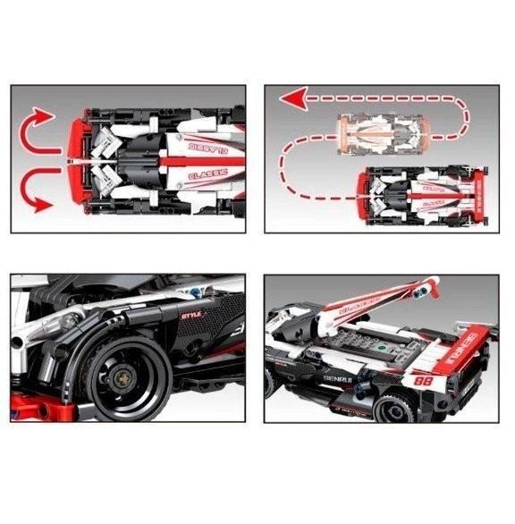 Конструктор на радіокеруванні Спорткар 327 деталей (701907) - фото 2 Конструктор на радіокеруванні Спорткар 327 деталей (701907) - фото 2