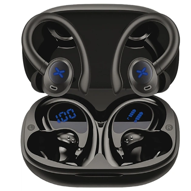 Наушники беспроводные Proove X-GO Bluetooth 5.4 42 часа IPX5 Черный