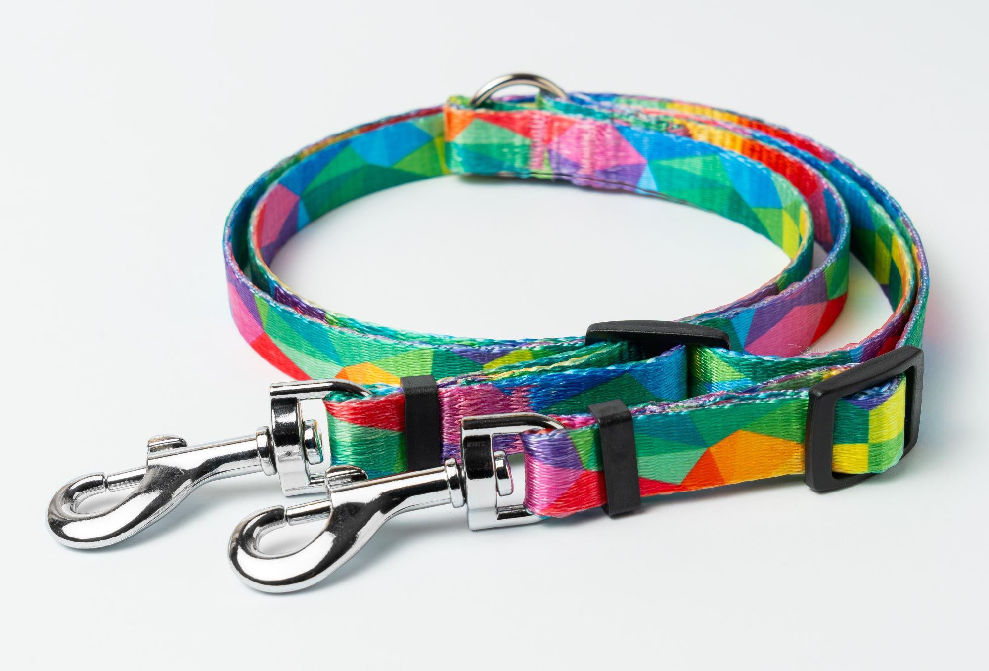 Поводок-спарка KareLine Keeper из нейлона 15 мм 400-700 мм (0813/1)