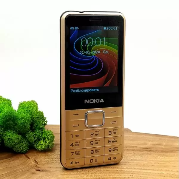 Мобільний телефон Nokia 464 із посиленим акумулятором Gold (23111) - фото 1