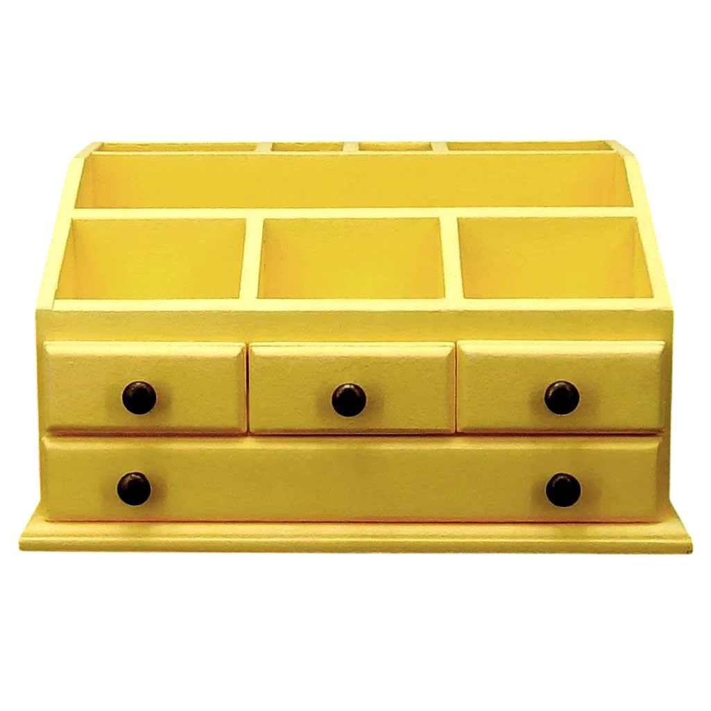 Комод мини из дерева Танджонг Лимонад (МНК-009651)