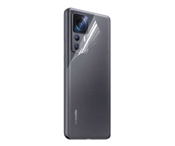 Пленка противоударная гидрогелевая Hydrogel Film для Xiaomi 12T Pro на заднюю панель Transparent