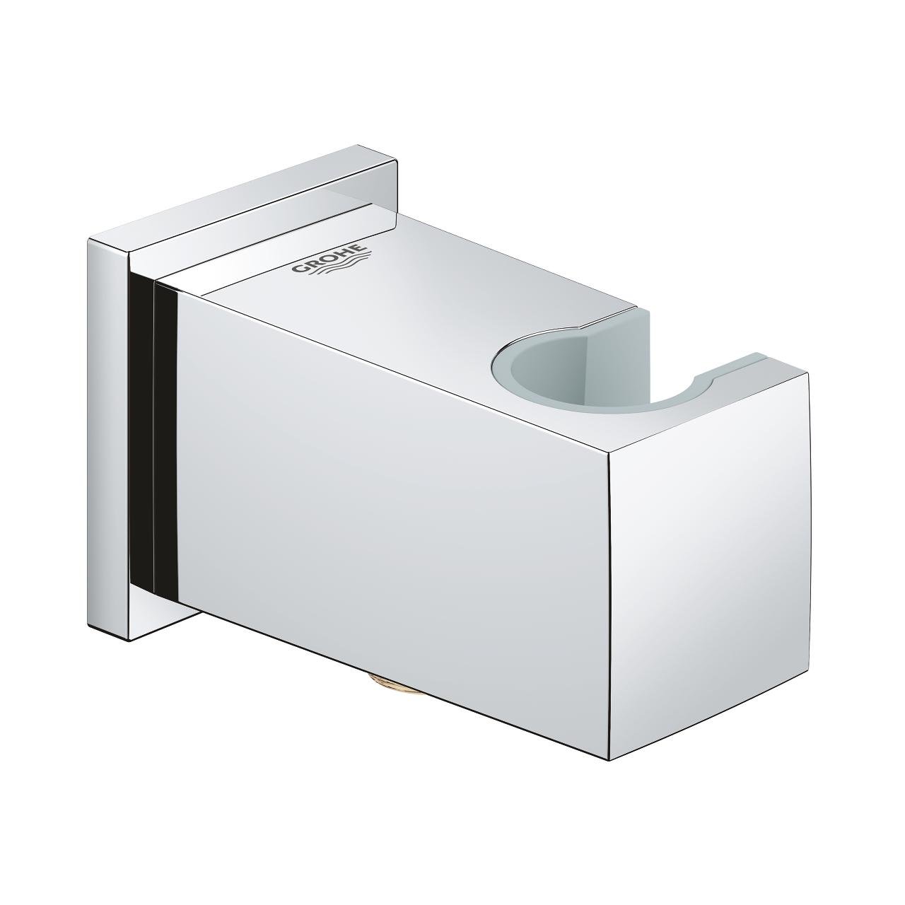 Підключення душового шлангу Grohe Euphoria Cube 26370000 з тримачем для лійки Хром (111093)