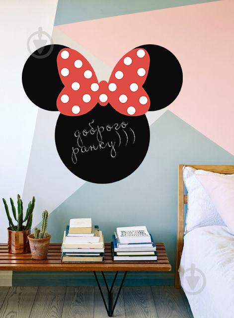 Наклейка виниловая Zatarga Минни Маус 48x41 см Черный (Z180023) Наклейка виниловая Zatarga Минни Маус 48x41 см Черный (Z180023)
