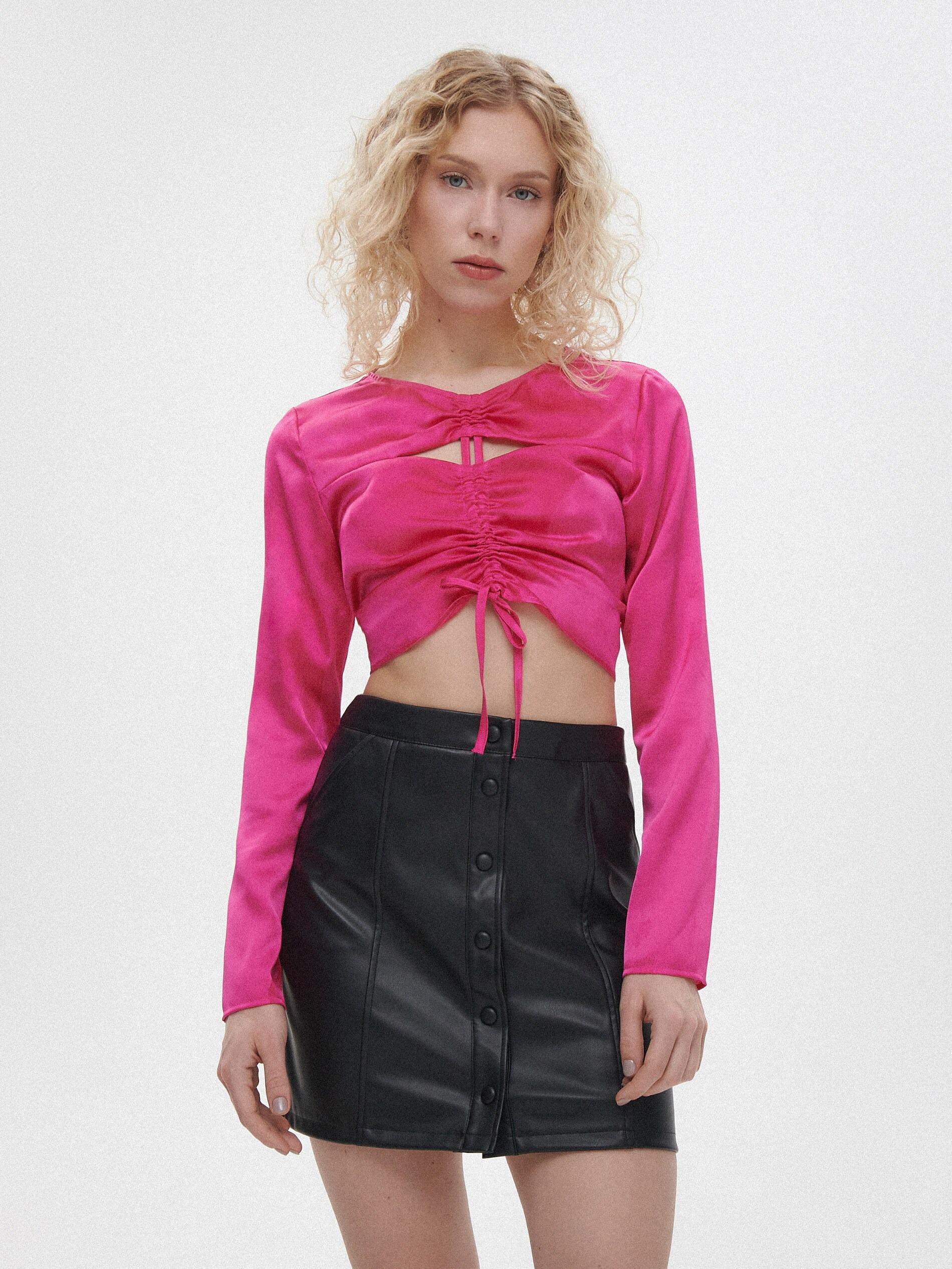 Топ Cropp 8464U XS Малиновый (3331109413026) Топ Cropp 8464U XS Малиновый (3331109413026)