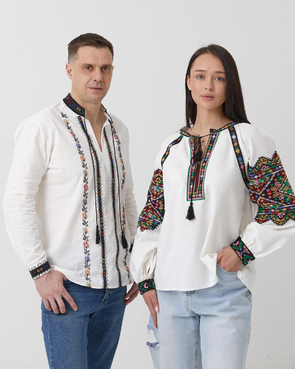 Вышиванка женская ESQ 5919 с орнаментом и этно-вышивкой на рукавах M - фото 9 Вышиванка женская ESQ 5919 с орнаментом и этно-вышивкой на рукавах M - фото 9