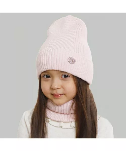 Шапка дитяча Elf Еліс р. 54 Світло-рожевий (OK002292)
