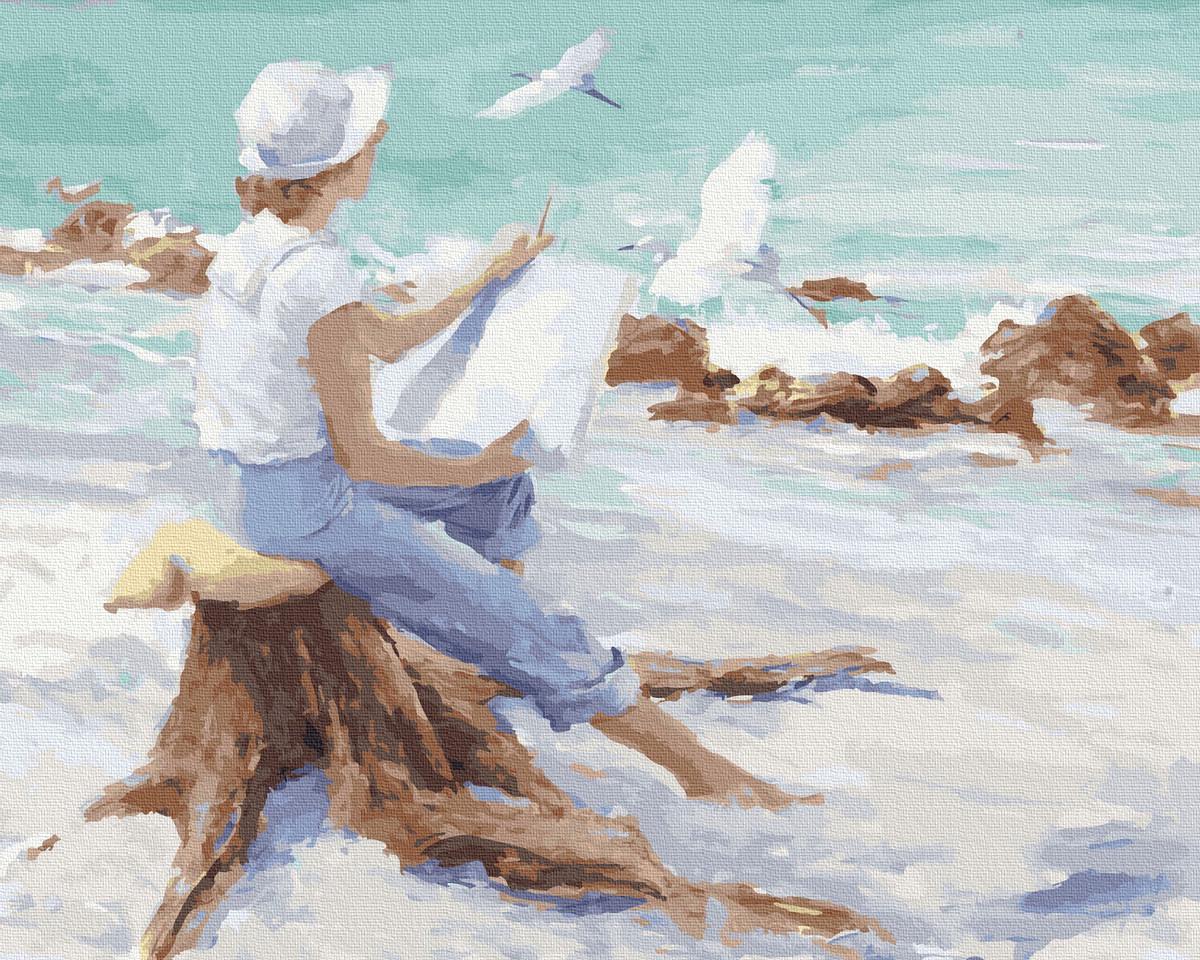 Картина по номерам Brushme GX28383 Морской очерк 40х50 см (1582772754)