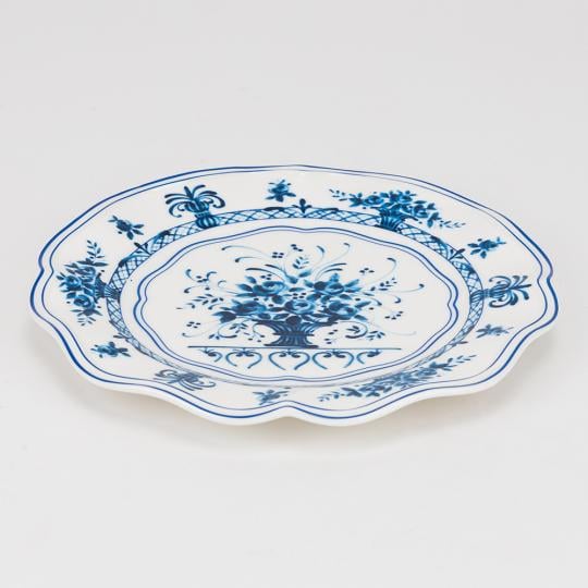 Тарелка Сапфировый вальс керамика 23 см (9316-002 )