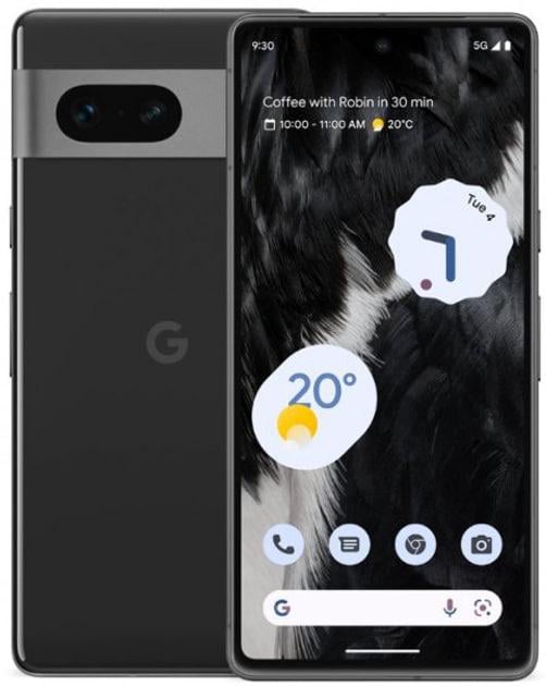 Смартфон Google Pixel 7 8/128GB Obsidian eSIM 5G NFC OLED 6.3" Gorilla Victus Tensor G2 4K 4355 mAh Смартфон Google Pixel 7 8/128GB Obsidian eSIM 5G NFC OLED 6.3" Gorilla Victus Tensor G2 4K 4355 mAh