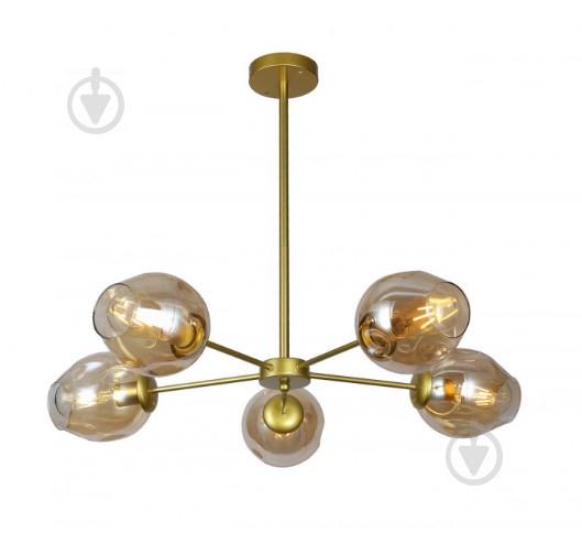 Люстра Levistella 7526039-5 Gd+Br