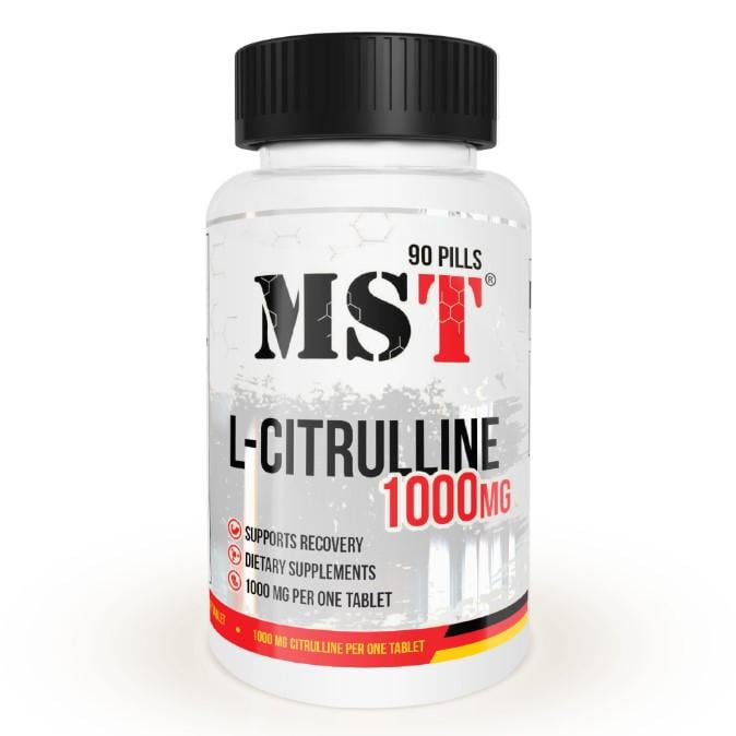 Аминокислота MST L-Citrulline 1000 90 таб. (7168)