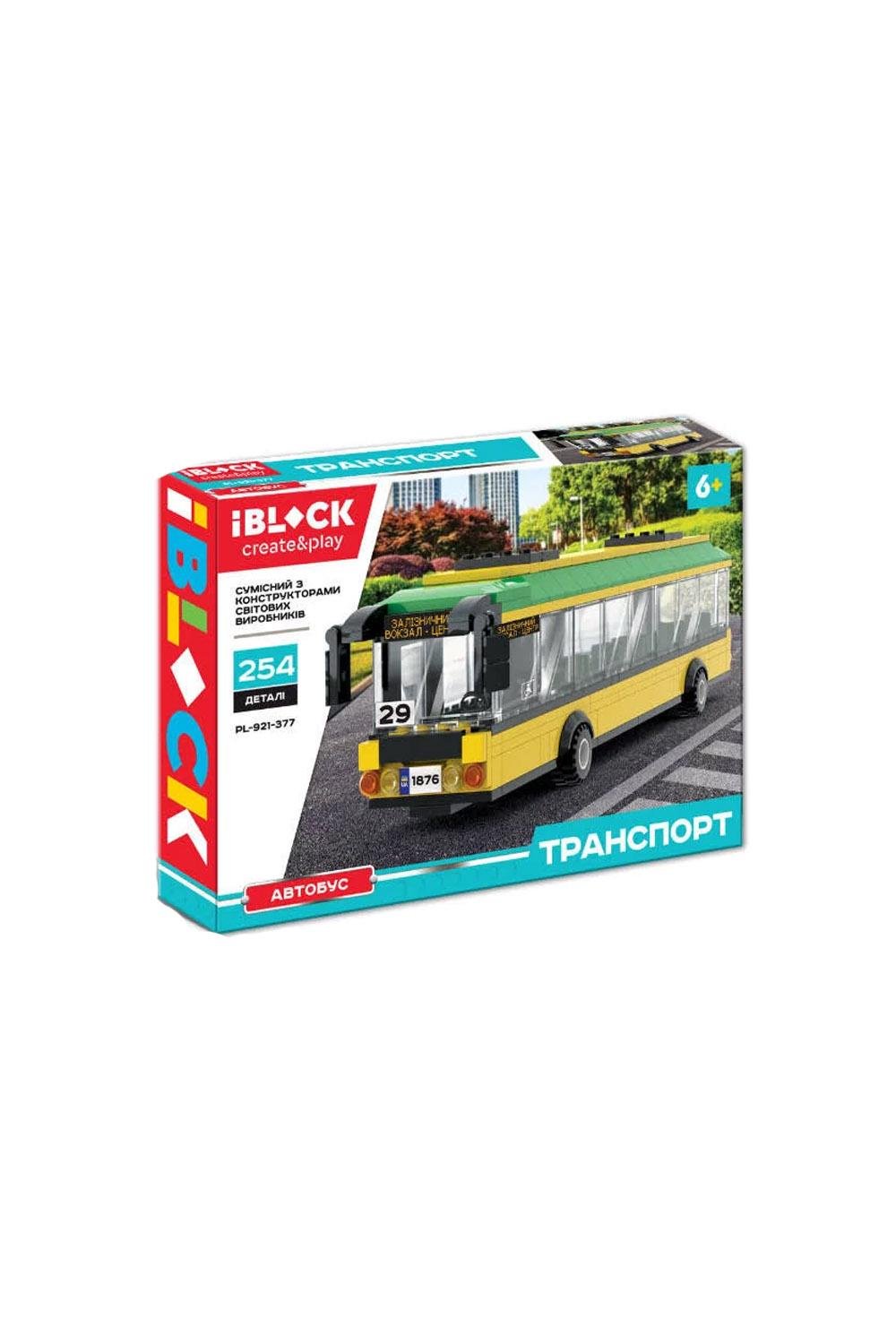 Конструктор Автобус ЦБ-00204152 Різнокольоровий (23389407)