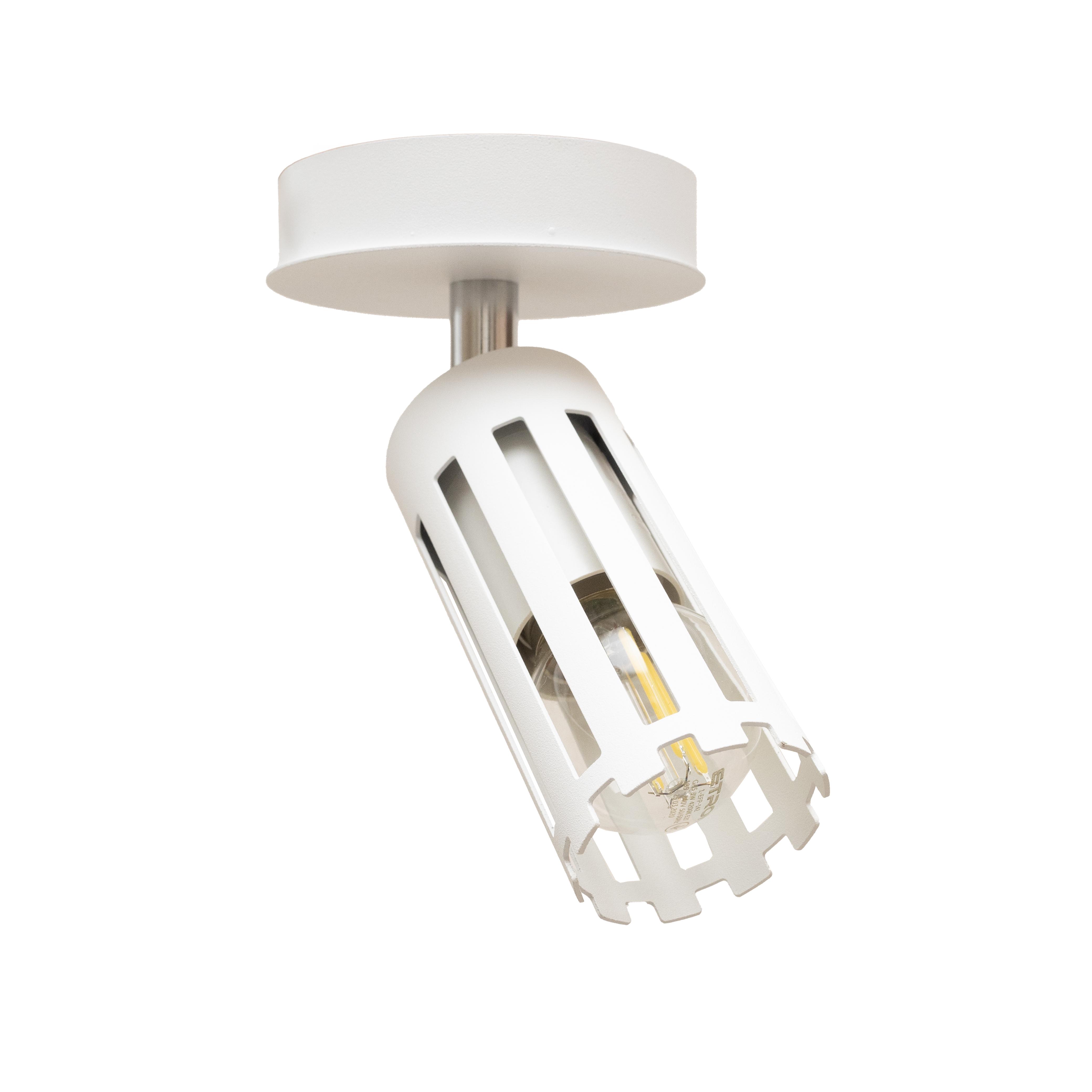 Светильник настенный-потолочный MSK ELECTRIC Teramo NL 18050-1 WH спот поворотный Белый