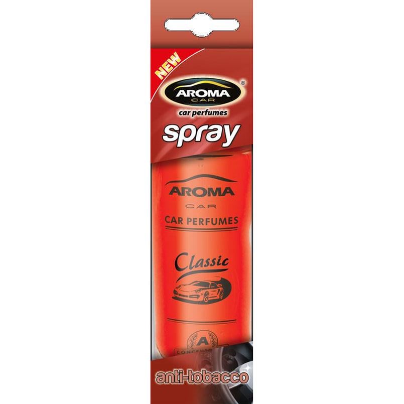 ᐉ Ароматизатор Aroma Car Spray Classic Anti Tabacco 50 мл (25413-2a9d1)
