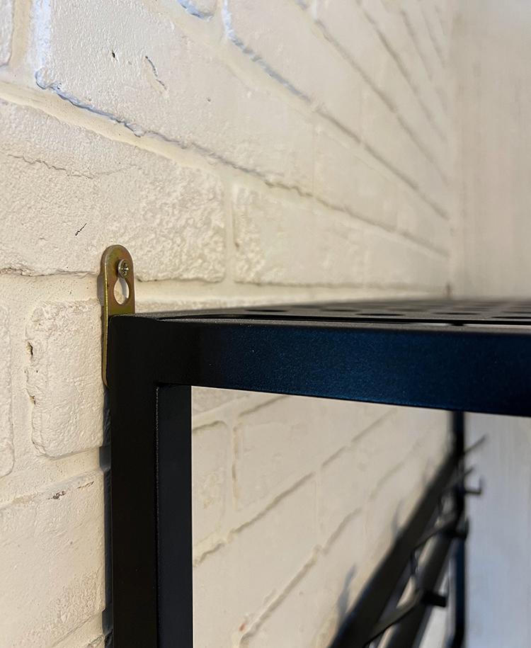 Вешалка металлическая разборная в прихожую NC Home Hallway 80 см Черный (110378) - фото 5